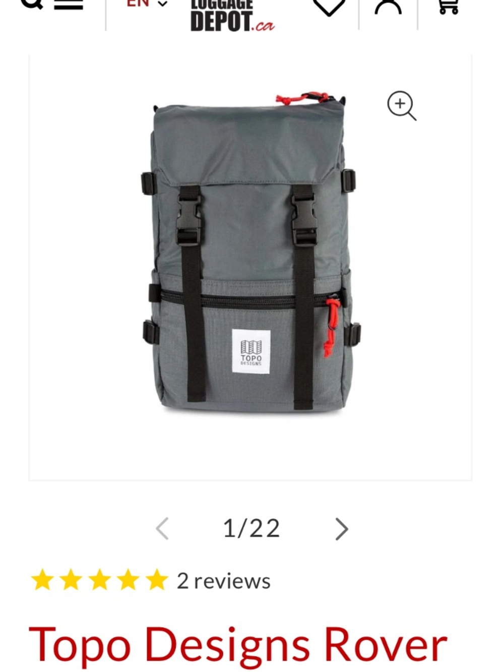 Topo design ROVER PACK CLASSIC